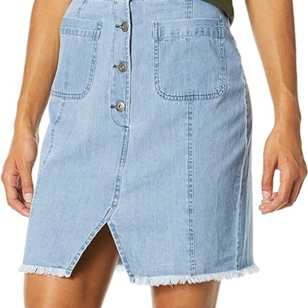 Cupcakes and Cashmere Denim Skirt